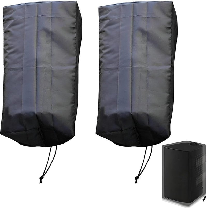 U Care UCARE Wall Mountable Outdoor Indoor 2 Pcs Speakers Covers Heavy Duty Weatherproof Waterproof Patio Bluetooth Mini Box Speakers Stand Cover - Image 1