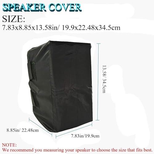 U Care UCARE Wall Mountable Outdoor Indoor 2 Pcs Speakers Covers Heavy Duty Weatherproof Waterproof Patio Bluetooth Mini Box Speakers Stand Cover - Image 3