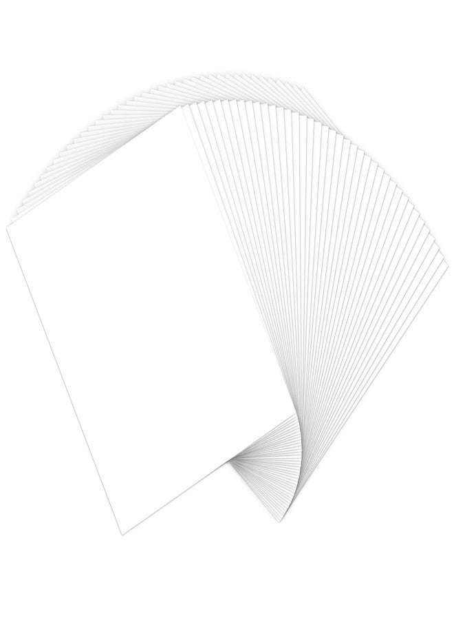Goefun 110lb Cardstock 8.5x11 White, Goefun 50 Sheets White Card Stock Paper for Invitations, Menus, Wedding, DIY Cards（300 GSM） - Image 1