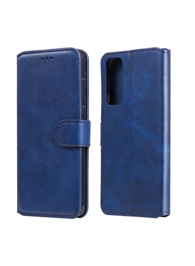 Green Tiger Case For Huawei P Smart 2021 Classic Calf Texture PU + TPU Horizontal Flip Leather Case, with Holder & Card Slots & Wallet - Image 1