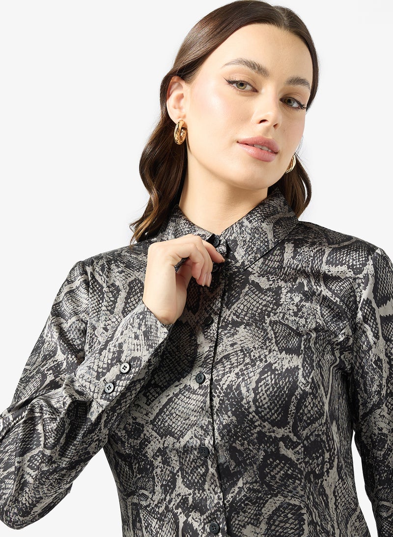 GUESS New Long Sleeve Fernanda Corset Shirt - Image 3