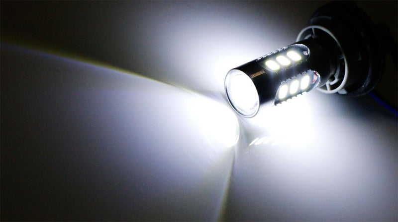 iJDMTOY 6000K Xenon White CAN-bus LED Daytime Running Light DRL Bulbs for 2019-up Kia Forte Sedan - Image 4
