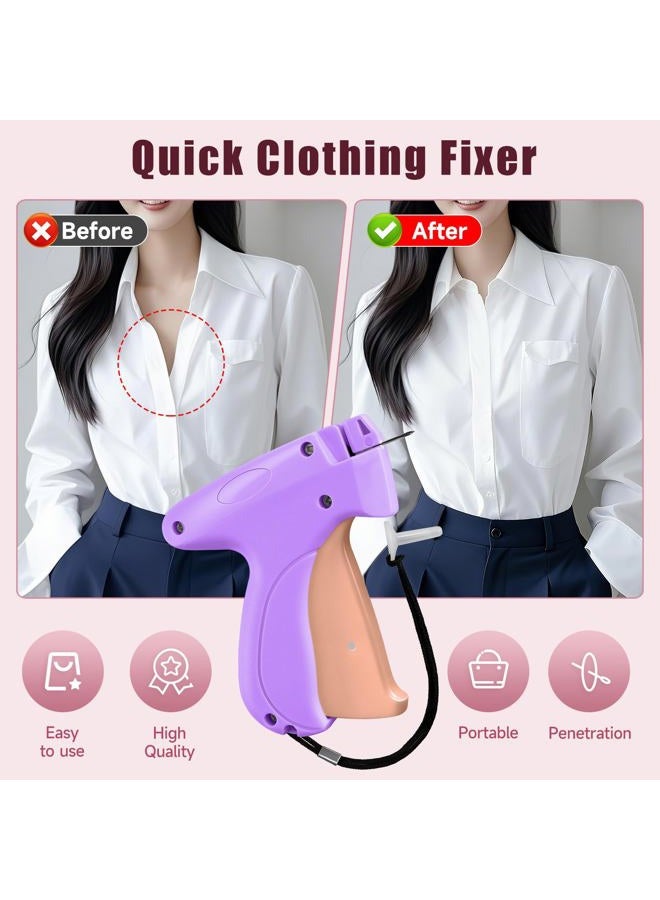 KEEUH Sewing Gun Tag Stitch Gun for Clothes - Purple/Pink Color Versatile Stitching Gun for Hemming Pants Repairing Seams and More - Image 4