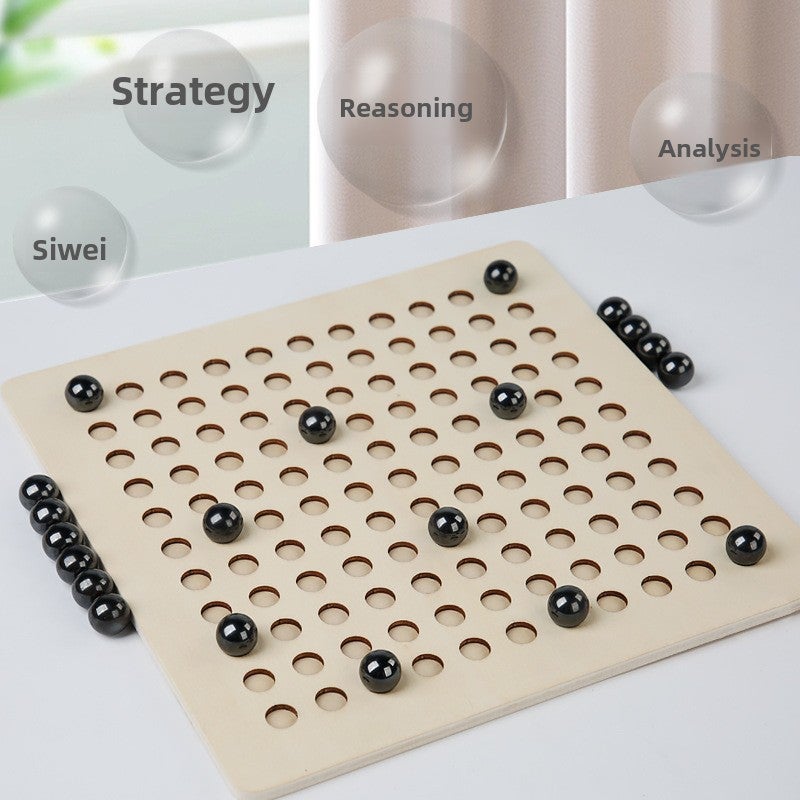 Cross-border children's fun stepping on thunder magnetic chess induction chess logical thinking exercise puzzle parent-child war magnet toys(20 round lightning magnetic collision chess 0.66KG) - Image 5