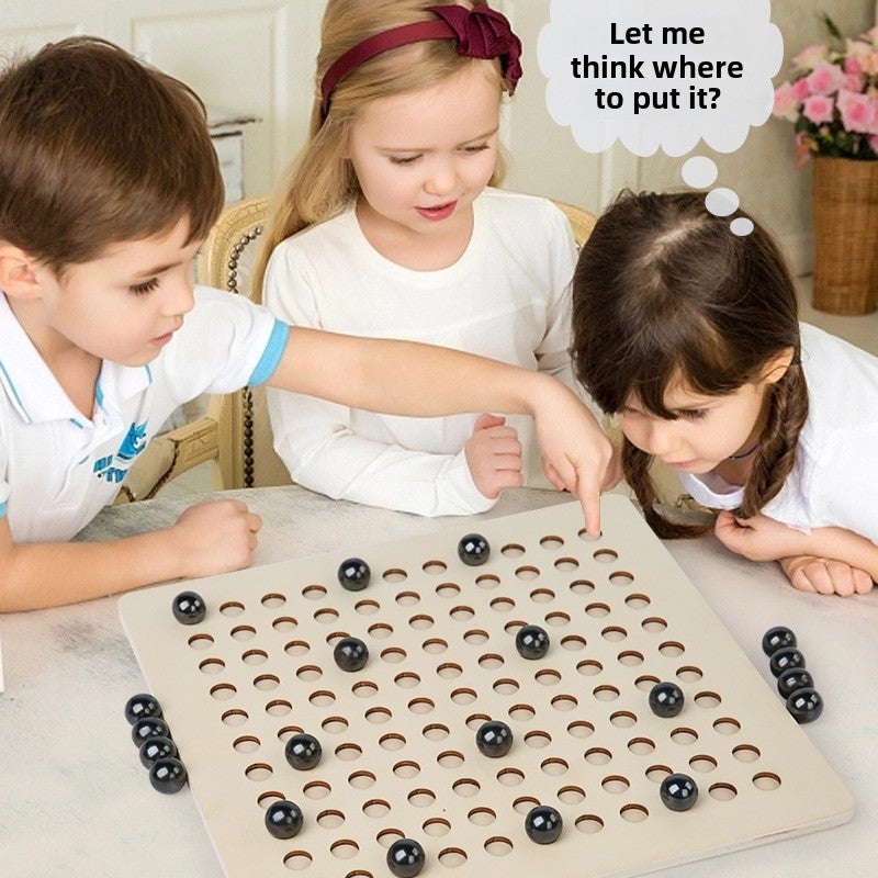 Cross-border children's fun stepping on thunder magnetic chess induction chess logical thinking exercise puzzle parent-child war magnet toys(20 round lightning magnetic collision chess 0.66KG) - Image 4