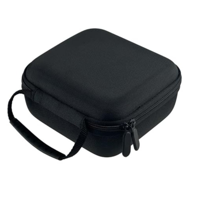 For Apple Mac Mini M4 Portable Carrying Case with Mesh Pocket Shock Resistant Storage Bag - Black - Image 4