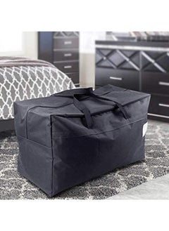 sulfar Sulfar 100L Storage Organizer Bags, Go to College Storage Bag, Traveling Storage Bag, Black  - Image 2