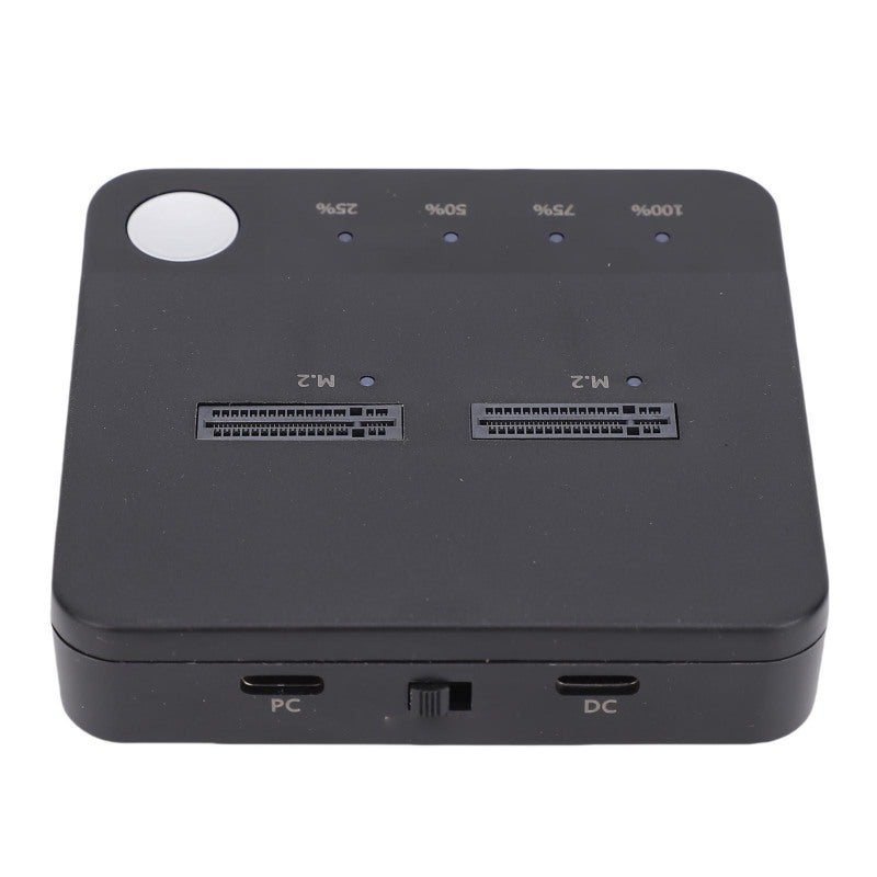 M.2 NVMe Dock Station With 20Gbps Dual Bays - M.2 NVMe Duplicator For NVMe To Serial ATA Cloning - M.2 Hard Drive Duplicator For IT Professionals - Image 5
