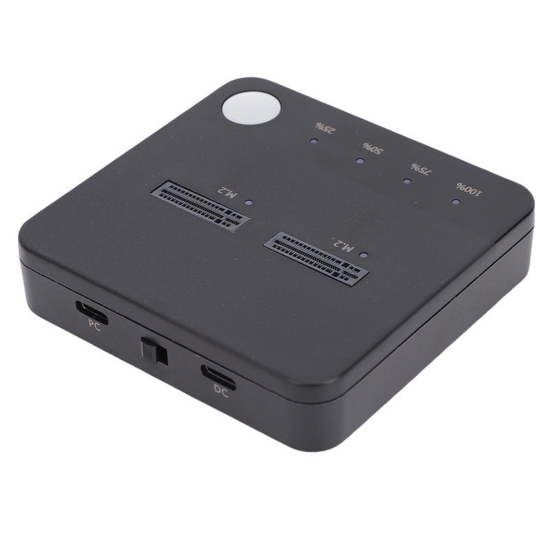 M.2 NVMe Dock Station With 20Gbps Dual Bays - M.2 NVMe Duplicator For NVMe To Serial ATA Cloning - M.2 Hard Drive Duplicator For IT Professionals - Image 4