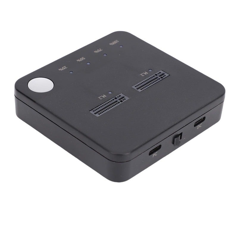 M.2 NVMe Dock Station With 20Gbps Dual Bays - M.2 NVMe Duplicator For NVMe To Serial ATA Cloning - M.2 Hard Drive Duplicator For IT Professionals - Image 3
