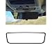 Wevdn Rear View Mirror Protector Frame Silicone Car RearView Mirror Cover Compatible with Model 3 and Y Auto Interior Decoration Gifts Car Accessories Black - Image 2