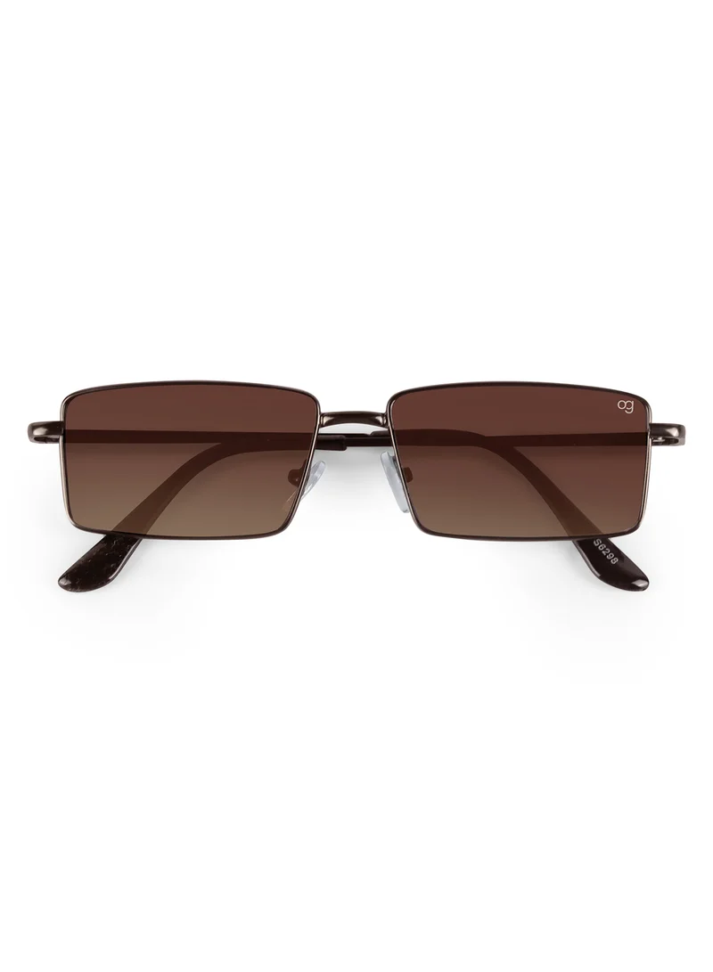 Woggles UV Protection Rectangle Sunglasses| Men & Women