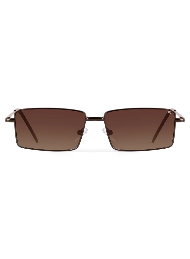 Woggles UV Protection Rectangle Sunglasses| Men & Women