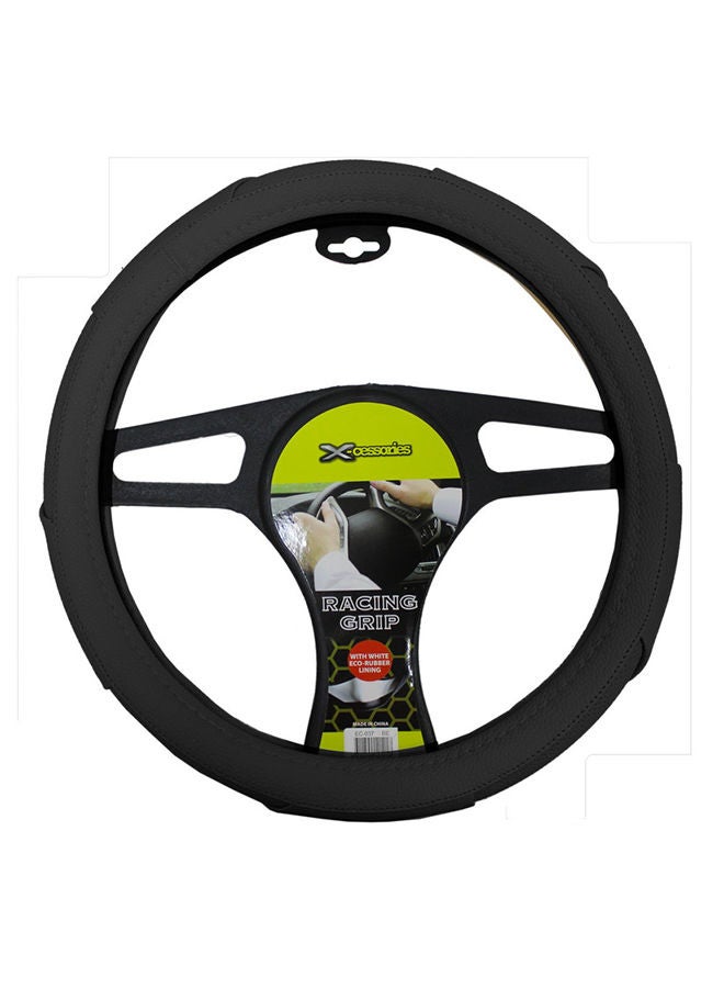XCESSORIES Xcessories Ec037 Steering Cover Black 