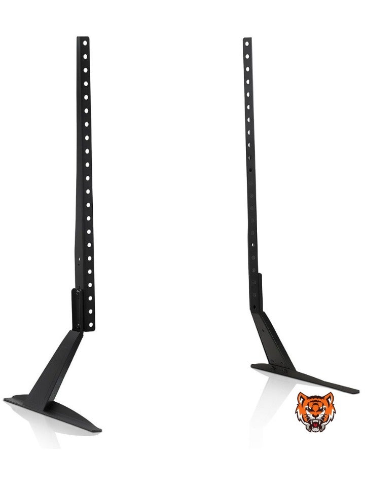TIGER Universal TV Stand Mount – Height Adjustable TV Legs for 32-60 Inch LCD/LED/OLED Plasma TVs, 110 lb Capacity, VESA up to 800x400 mm - Image 2