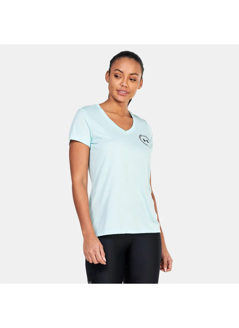 اندر ارمور Women's UA Tech™ Crest T-Shirt