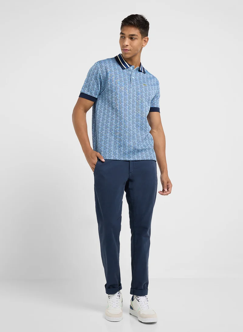 لاكوست Graphic Polo Shirt