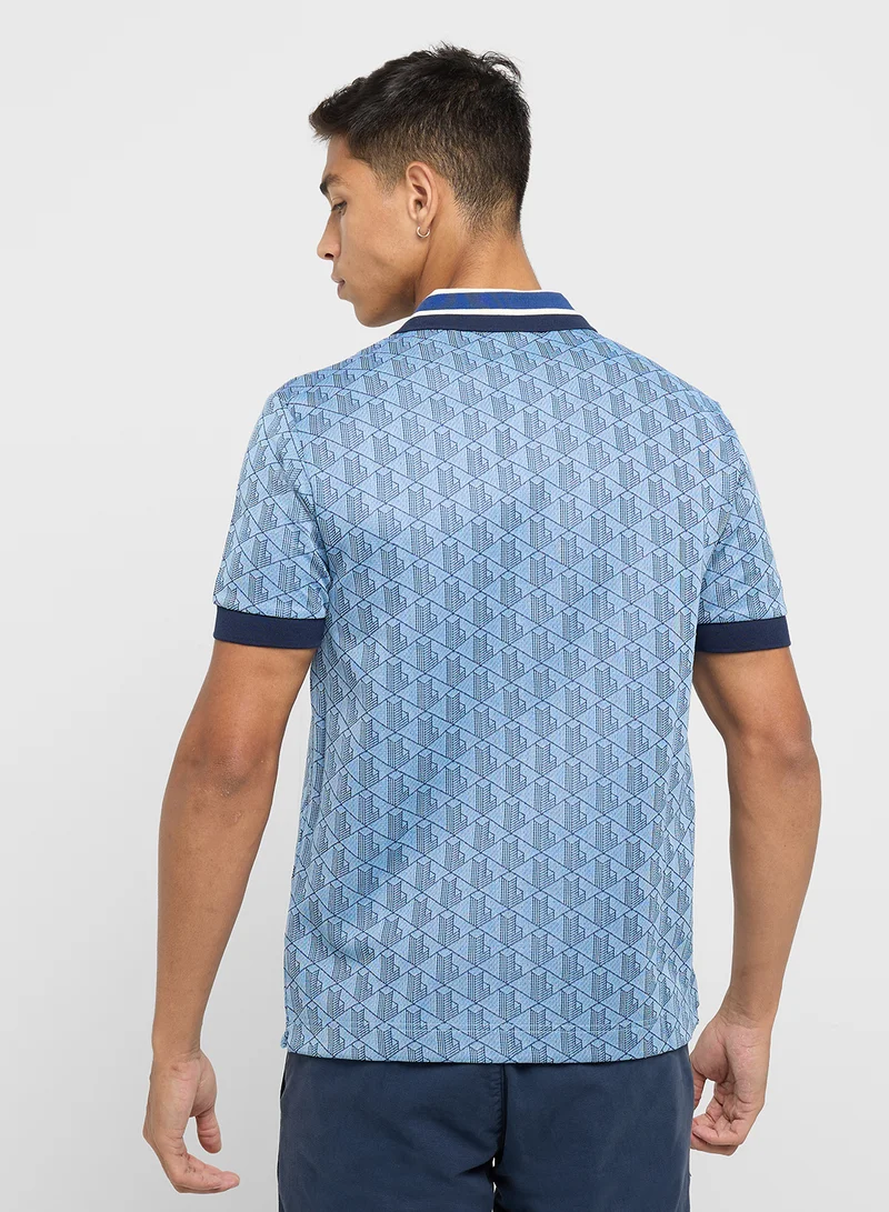 لاكوست Graphic Polo Shirt