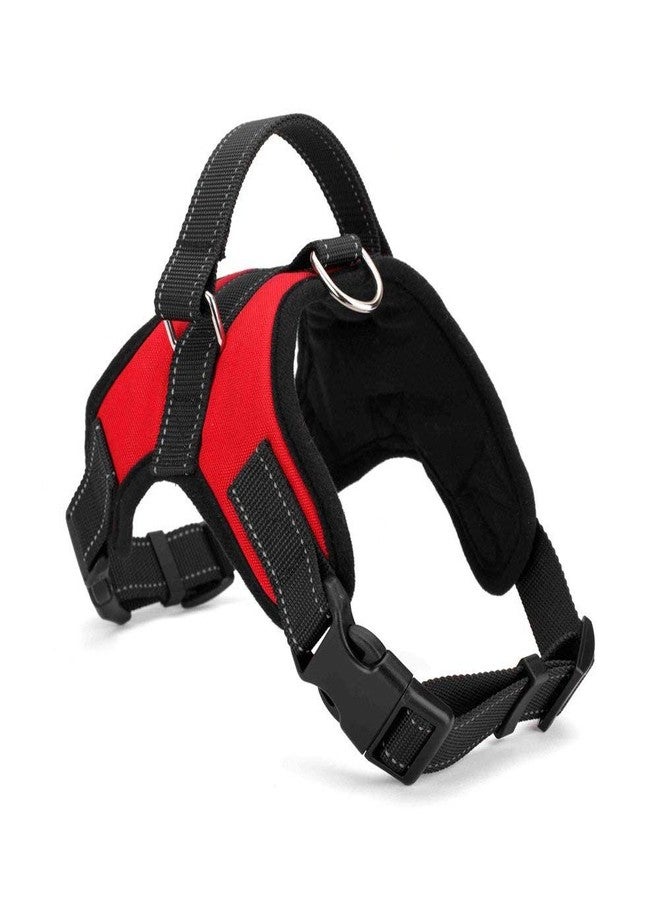 Sakuun No-Pull Dog Harness for Extra Large Dogs (Chest 28"-36") - Red: Reflective, Adjustable, Anti-Choke, Breathable Vest with Handle and Leash Clip - Image 1