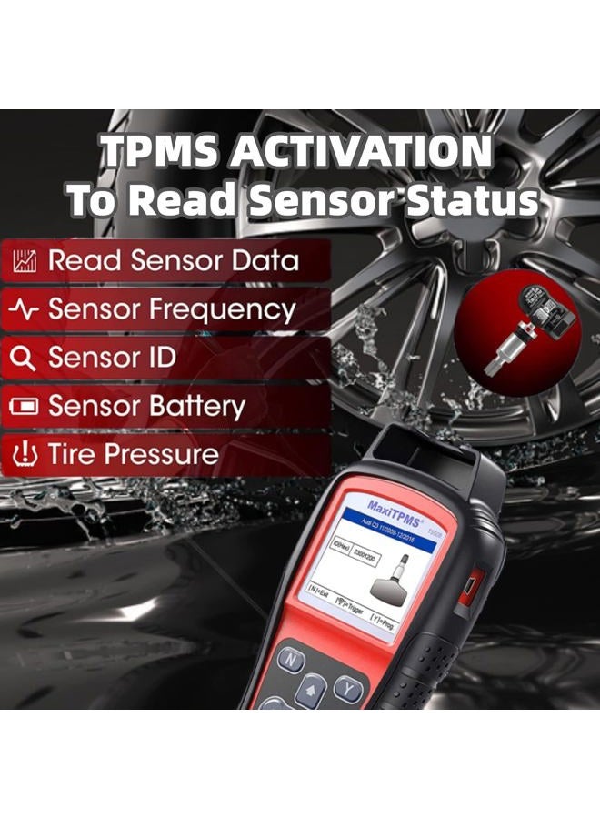 Autel MaxiTPMS TS508WF TPMS Relearn Tool, Upgrade of TS508 / TS408 TPMS Tool, Activate/Relearn All Sensors, Program Autel Sensors, TPMS Reset/Diagnosis, Read/Clear TPMS Code, Free Lifetime Update - Image 5