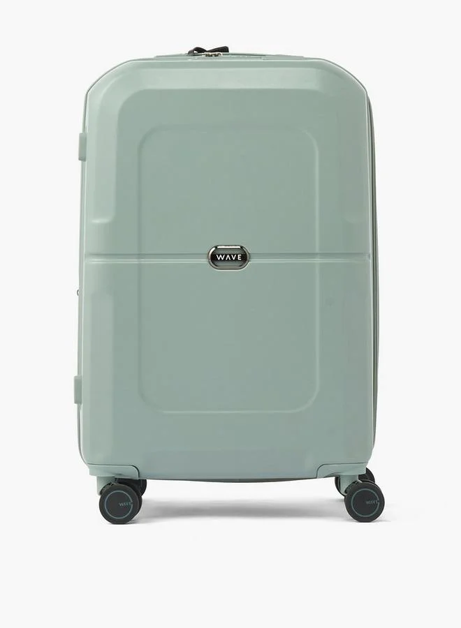 وايف Solid Hardcase Luggage Trolley With Retractable Handle - 24 Inches Check-In Bag