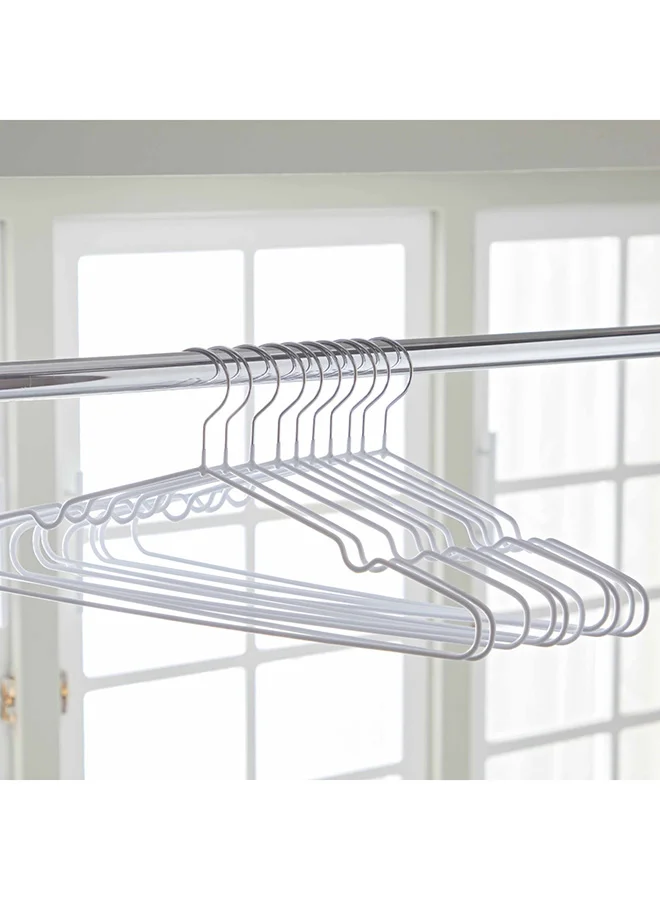 Home Box Vega Coated Non-Slip Metal Hanger 41 x 18 x 0.35 cm