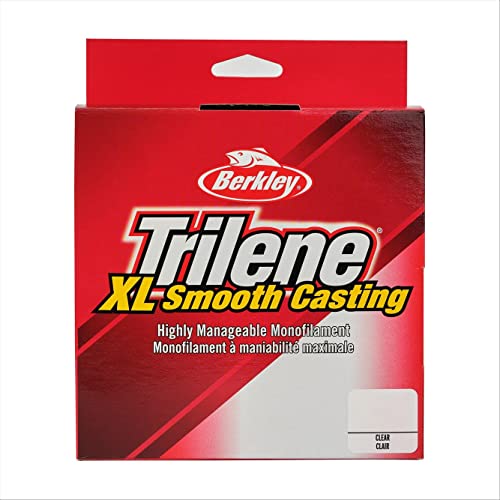 Berkley Trilene XL Clear 17lb 77kg 1000yd 914m Monofilament Fishing Line Suitable for Freshwater Environments - Image 1