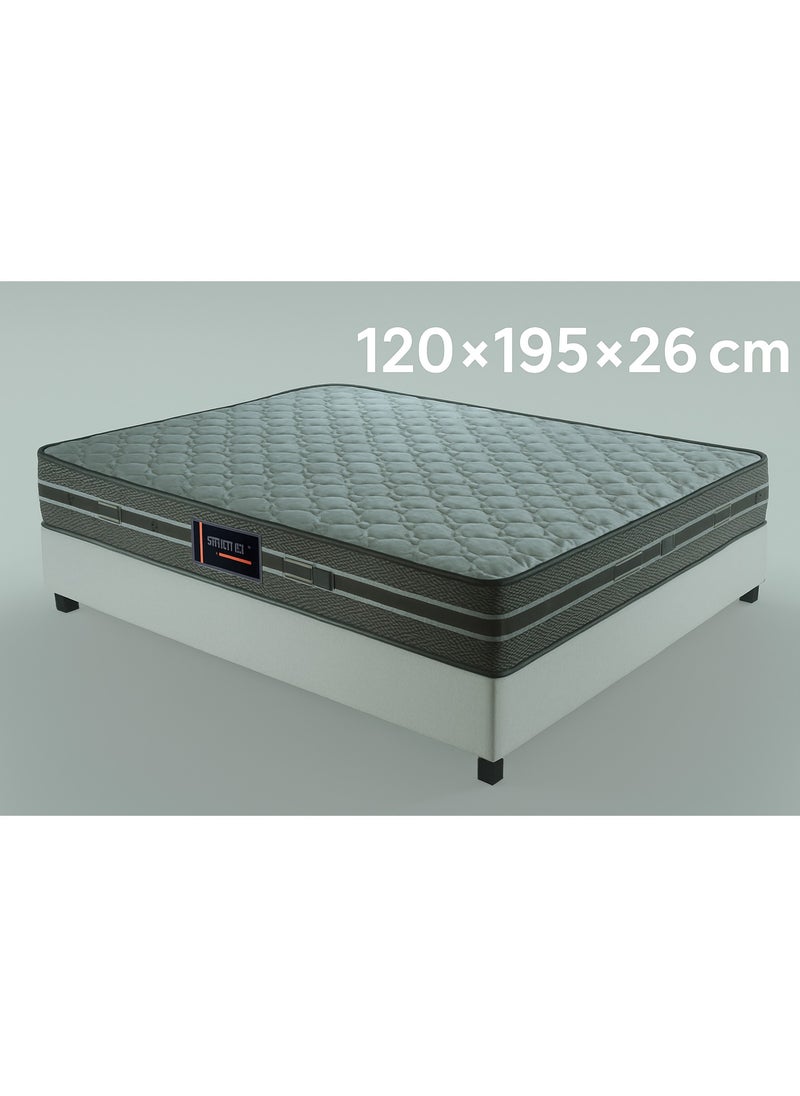 سمارت فرنتشر مرتبة ريلاكس كومفورت 120×195×26 سم - قطن أبيض وفوم جِل ميموري.  - Image 2