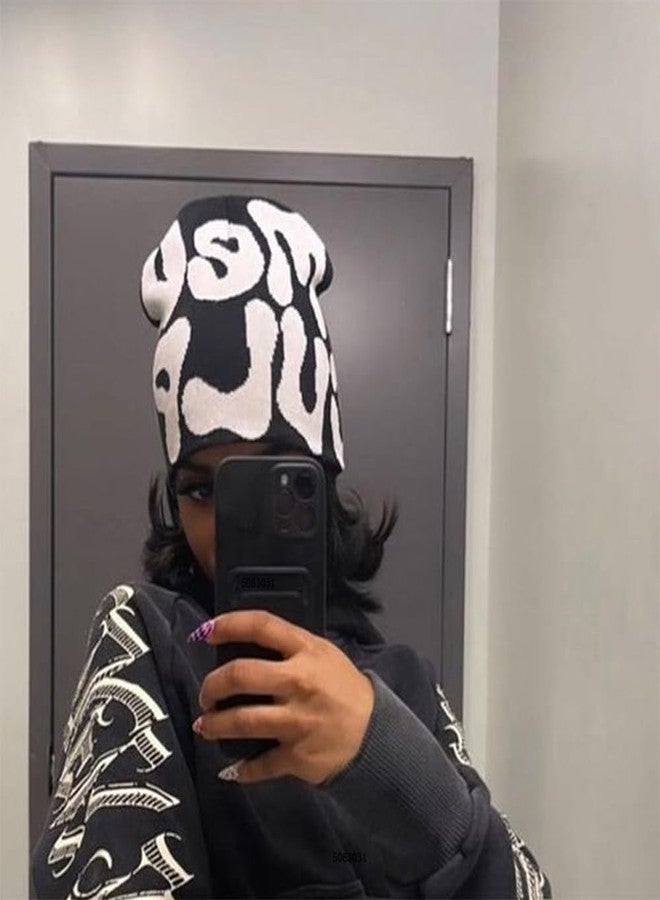WAMSOLE Y2k Spider Beanie Hats MEA Culpa Knitted Hat Streetwear Headwear Winter Wool Acrylic Knit Skull Cap for Men Women - Image 4