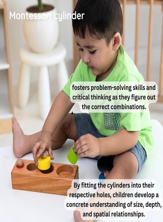 Kizoplay Montessori Cylinder Blocks - Image 2