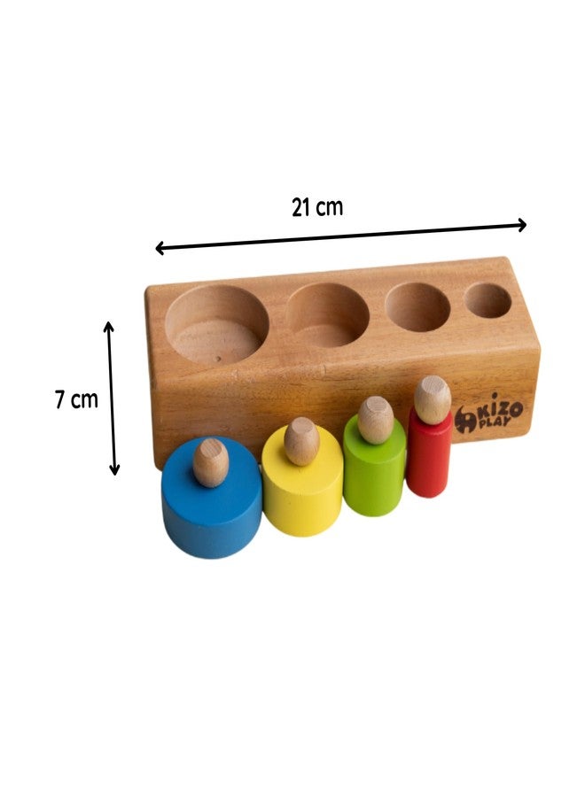 Kizoplay Montessori Cylinder Blocks - Image 5