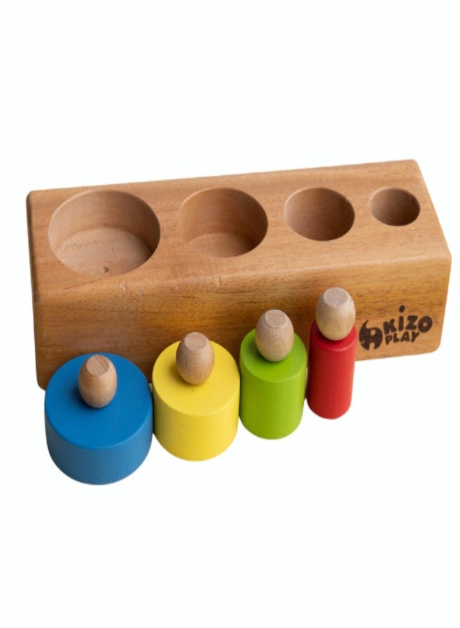 Kizoplay Montessori Cylinder Blocks - Image 1