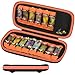 casmilee Finger Skateboard Case for TECH DECK Fingerboard Ultra DLX 14 Pack Element Collectible Mini Skateboards Holder Kids Toy Storage for Sticker Sheets Wheels Tool Screws and Nut Box Only - Image 2