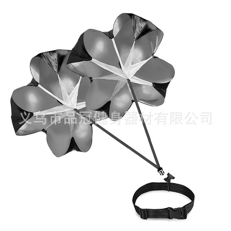 Generic Resistance Umbrella Football Trainer Landing Resistance Umbrella Running Explosive Force Training Strength Speed Umbrella Running UmbrellaFluorescent green double umbrella resistance umbrella [independent buckle belt]] Fluorescent green double umbrella resistance umbrella [independent buckle belt]]