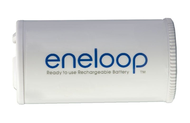 Eneloop Panasonic BQ-BS2E4SA C Size Battery Adapters for Use with Ni-MH Rechargeable AA Battery Cells, 4 Pack - Image 5