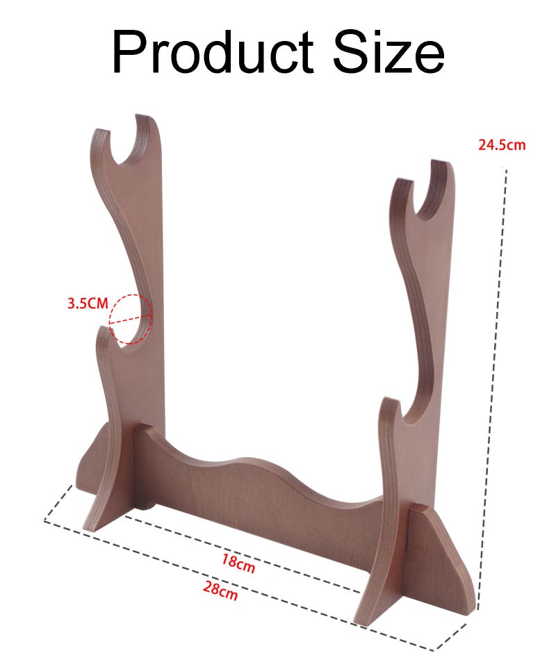 KalamkariX Katana Stand, Mini Katana Stand, Katana Holder, Sword Stand, Katana With Stand, Display And Store Your Samurai Swords, Add Decoration to Your House - Image 2