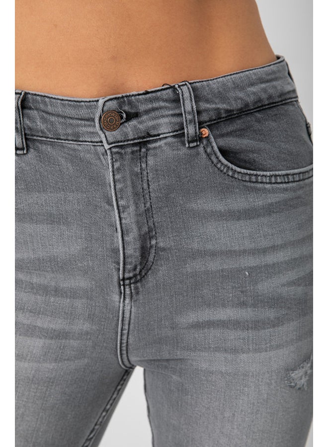 Marco Bergamo جينز نسائي ضيق بخصر عالٍ - Image 4