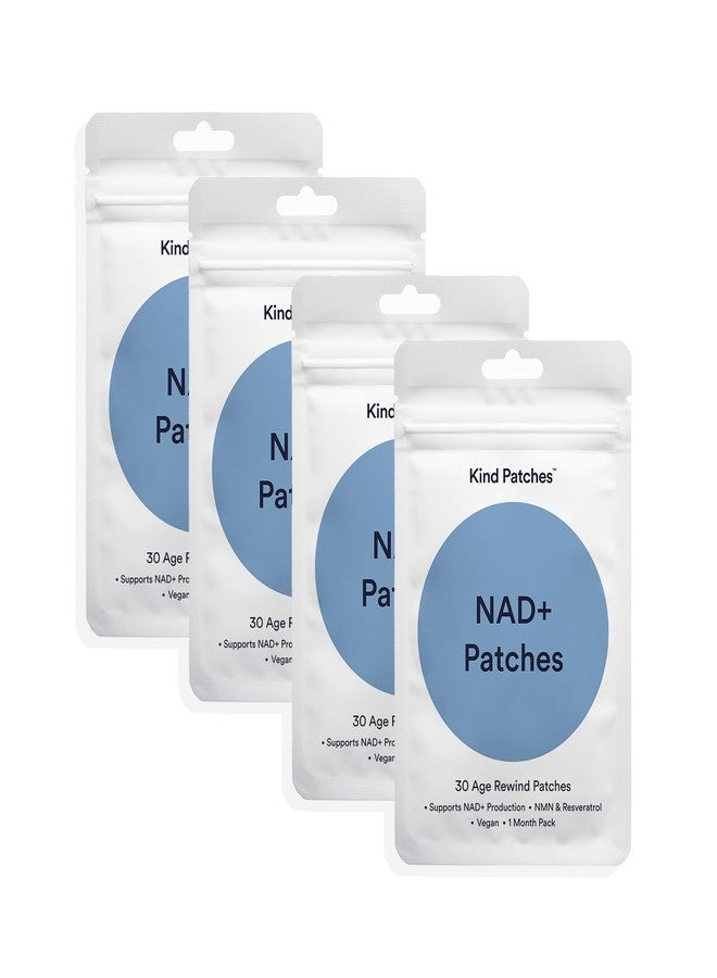 Kind Patches NAD Plus Patches by Kind Patches for Unisex - 30 Count Patches - Pack of 4 - Image 1