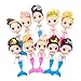 HYSTYLE 10 Pcs Mermaid Figurines Doll Cake Toppers Figure Collection Playset Ocean Princess Toy Birthday Cake Decoration - Image 3