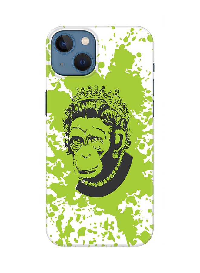 Stylizedd Case for Apple iPhone 14 Slim Snap Classic Series Mobile Cover Hard PC Shield Matte Finish Print - Ape Queen