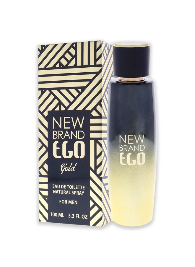 NEW BRAND New Brand Perfumes Ego Gold EDT Spray Men 3.3 oz, One Size (BTY11004800000)  - Image 4