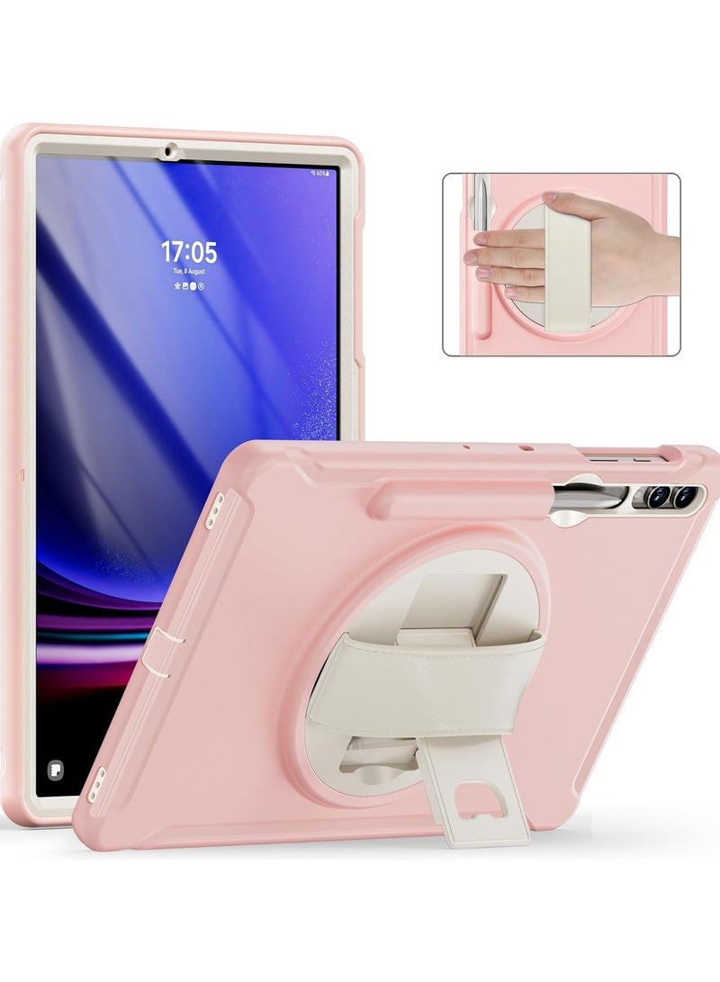 general Protective Galaxy Tab S9FE Plus/S9 Plus Case, Samsung Galaxy Tab S9FE+/S9+/S8Plus/S7FE/S7Plus Shock Resistant Rugged Cover with Stand/Hand Strap/Stylus Holder 12.4 inch - Image 1