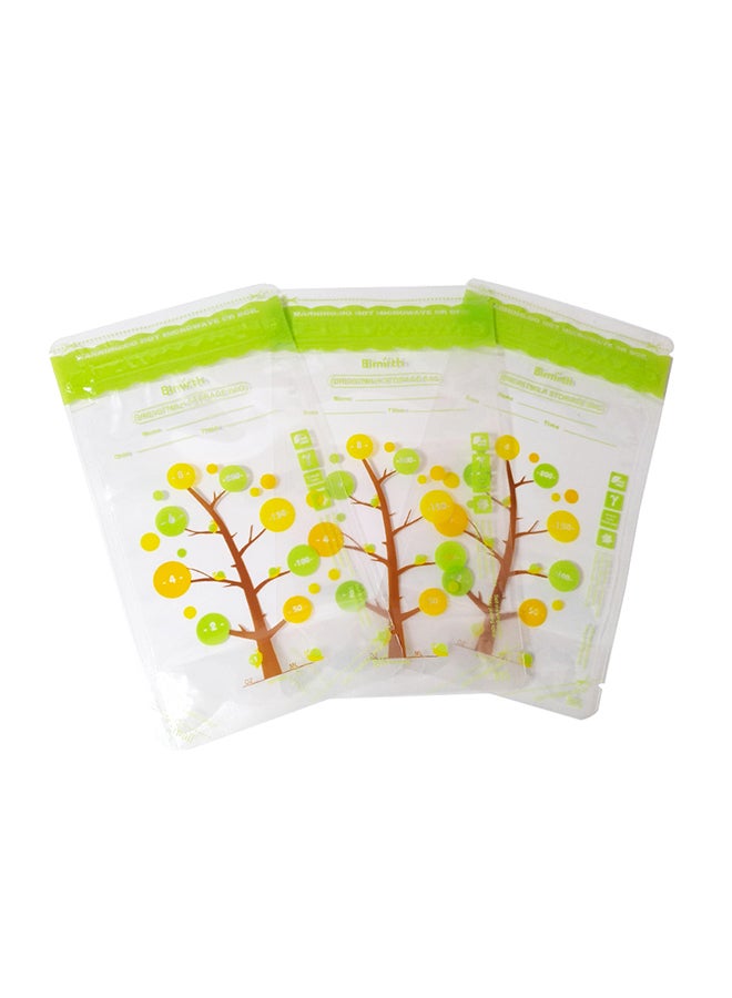 Bimirth Space-Saving Breastmilk Freezer Bags 200 ML - Image 1