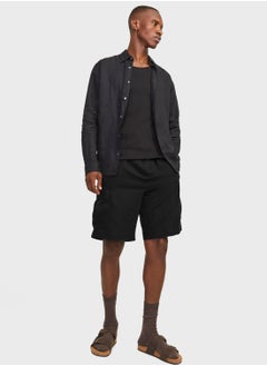 JACK & JONES Jpstkarl Pocket Detail Drawstring Shorts  - Image 4