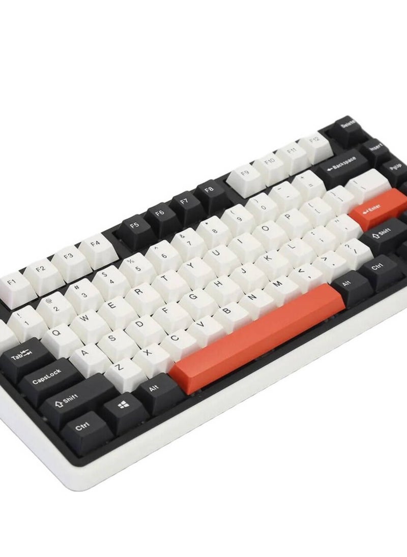 Varmilo - Minilo 75% Wireless Mechanical Keyboard, Kailh Prestige Silent Switch, Hot-Swappable, ABS Keycaps, Wire/2.4GHz/BT5.0 Connectivity, US QWERTY Layout, Retro - Image 1
