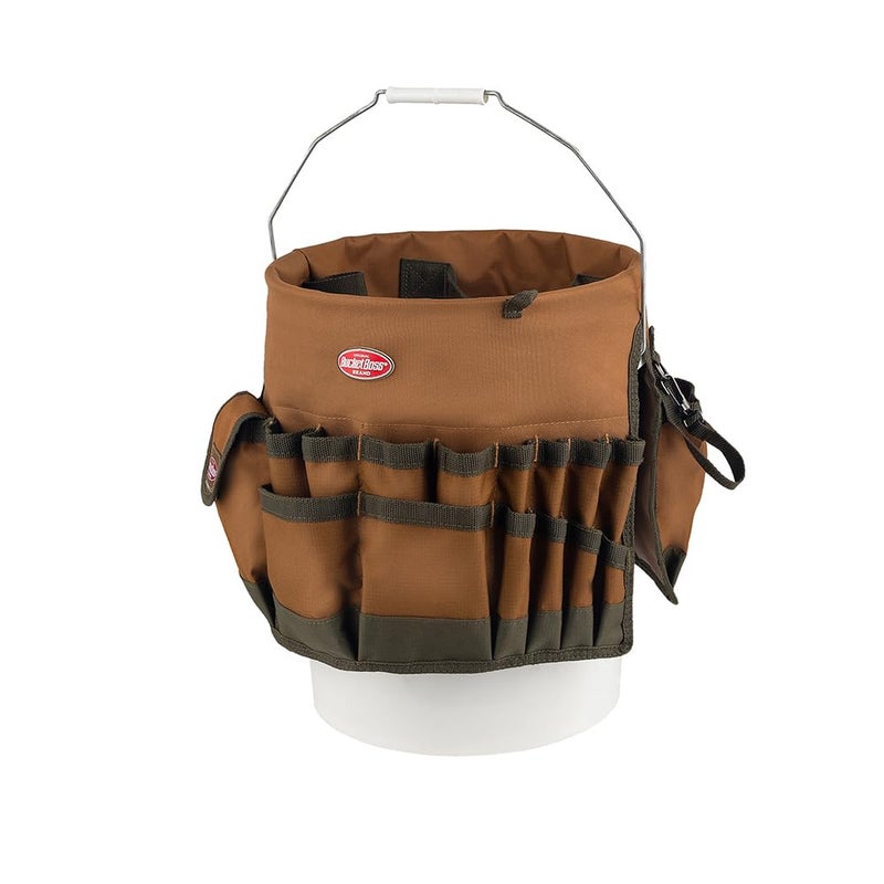 Bucket Boss باكت بوس منظم أدوات دلو باكتير باللون البني، 10030 - Image 5