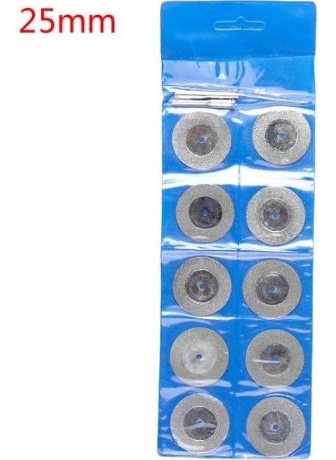 Profisher 25 mm Circular Cutting Abrasive Diamond Disc for Profi̇sher Dremel and Rotary Devices  - Image 1