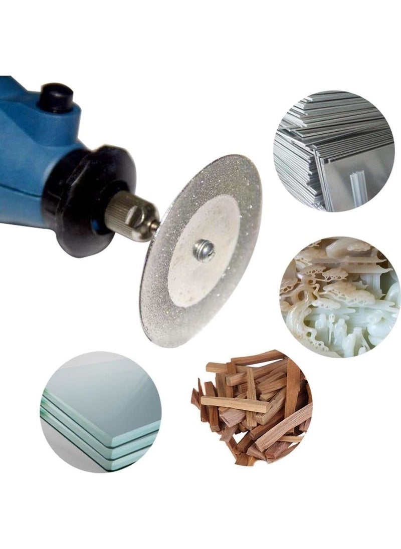 Profisher 25 mm Circular Cutting Abrasive Diamond Disc for Profi̇sher Dremel and Rotary Devices  - Image 3
