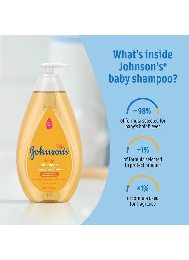 Johnson's Baby Tear Free Shampoo, No Parabens/Phthalates/Sulfates/Dyes, Fresh, 13.6 Fl Oz - pzsku/Z4C9B4FFF47F33F6D5769Z/45/_/1737031258/64de0f8d-e585-448d-bf12-9f1ac6f8c687