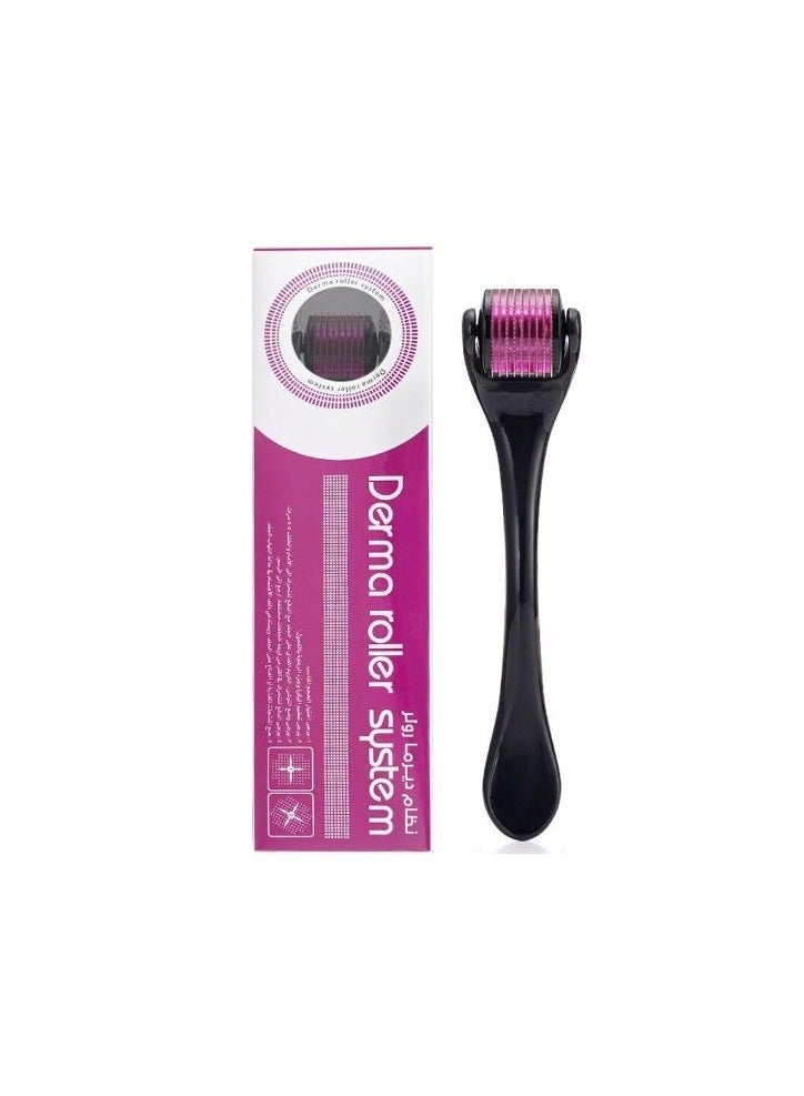 Derma Roller System 540 Titanium Microneedles - For Skin Renewal, Hair & Beard Growth Stimulation. - Image 1